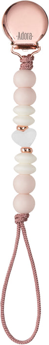 Girl Pacifier Clip by Adora Baby Gifts (Color Options) - Flying Colors
