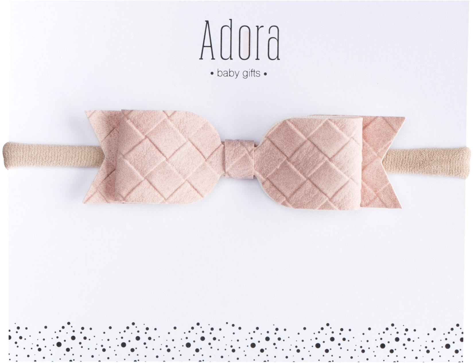 Suede Bow Headband by Adora Baby Gifts (Color Options) - Flying Colors