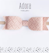 Suede Bow Headband by Adora Baby Gifts (Color Options) - Flying Colors