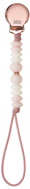 Girl Pacifier Clip by Adora Baby Gifts (Color Options) - Flying Colors