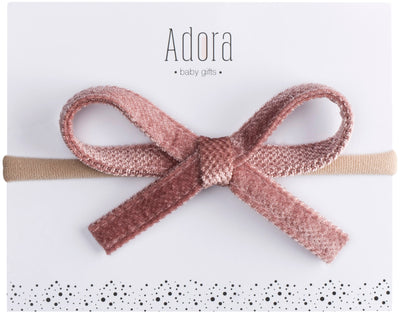 Ribbon Bow Headband by Adora Baby Gifts (Color Options)