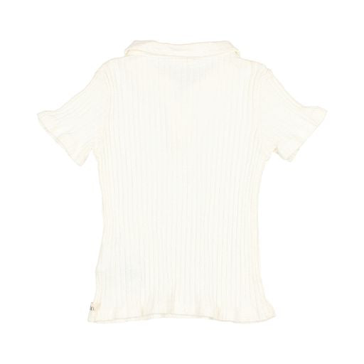 Rib ecru polo by Buho - Flying Colors