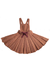 Berry Eira Pinafore Dress by Mabli