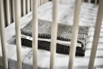 Charcoal Weave Blanket by Kidu Gifts - Flying Colors