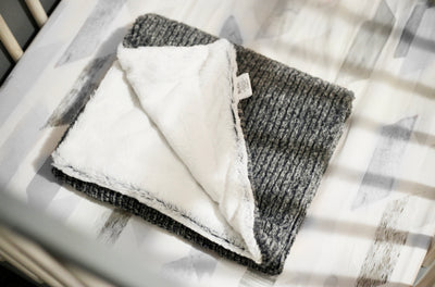 Charcoal Weave Blanket by Kidu Gifts - Flying Colors