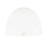 Star white embroidered footie + hat by Kipp