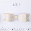 Suede Bow Clips by Adora