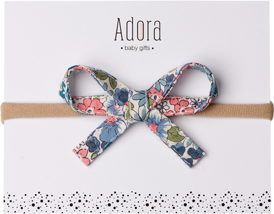 SS22 Mini Ribbon Bow Headbands by Adora Baby Gifts (More Colors)