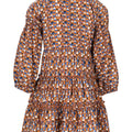 Geometric Art/Mocha Bisque Dress By LMN3 - Flying Colors