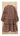 Geometric Art/Mocha Bisque Dress By LMN3 - Flying Colors