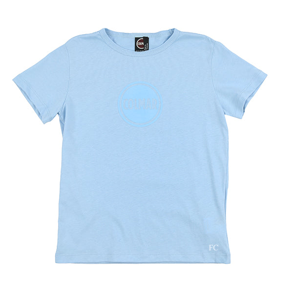 Light blue logo t-shirt by Colmar
