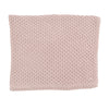 Bubble Pink Knit Blanket by Chant De Joie