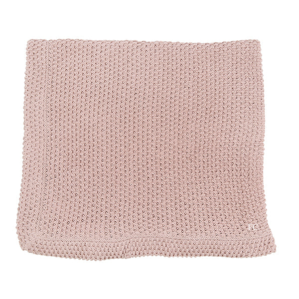 Crocheted Pink Blanket by Chant De Joie