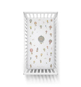 Hot Air Balloons Fitted Sheet by Atelier Choux - Flying Colors