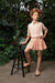 Margot peach skirt by Atelier Parsmei