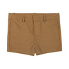 Oatmeal Woven Shorts by Sweet Threads