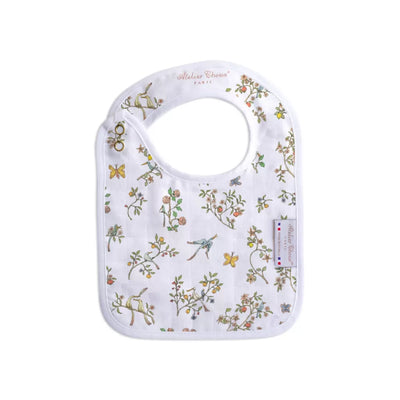 In Bloom Pink Small Bib by Atelier Choux