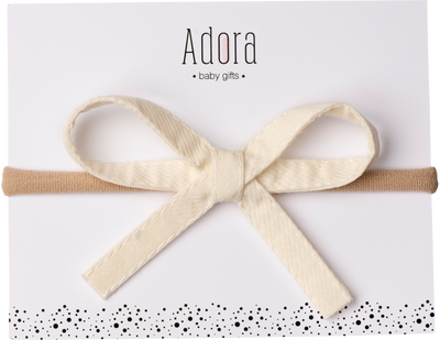 SS22 Ribbon Bow Headbands by Adora Baby Gifts (More Colors)