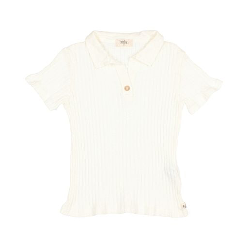 Rib ecru polo by Buho - Flying Colors