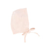 Pink Swiss Dot Bonnet By Lilette