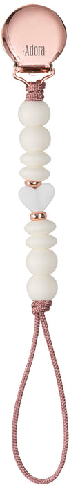 Girl Pacifier Clip by Adora Baby Gifts (Color Options) - Flying Colors