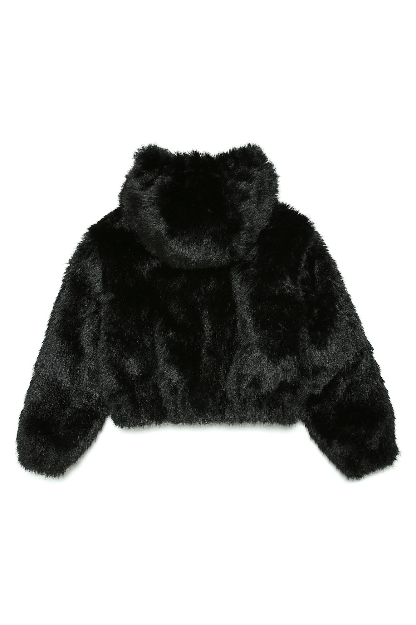 ムートン・ファーコート MOLLIOLLI JX zip-up cropped fur jacket black MW5WJK02XBK MOLLIOLLI JX zip-up cropped fur jacket black (MOLLIOLLI