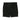 Soft Textured Black Shorts by Motu