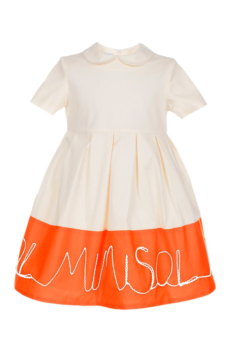 Cream orange dress by Mimisol