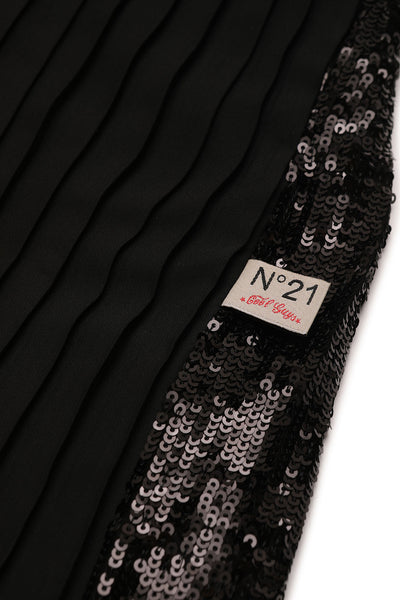 Sequin Pleat Skirt by N21