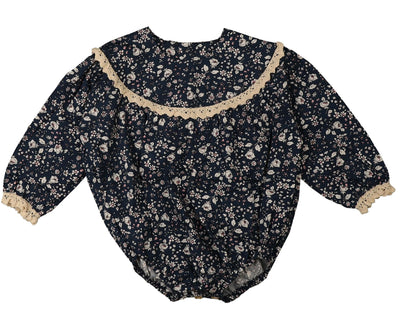 Yolk floral lace romper by Noma