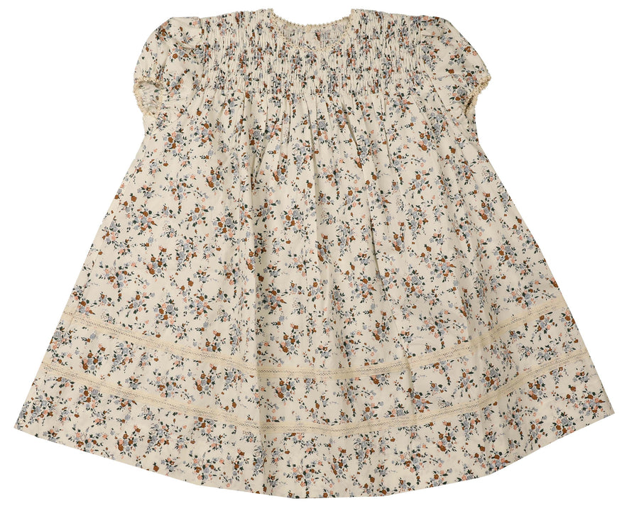 Floral print short sleeve dress by Noma