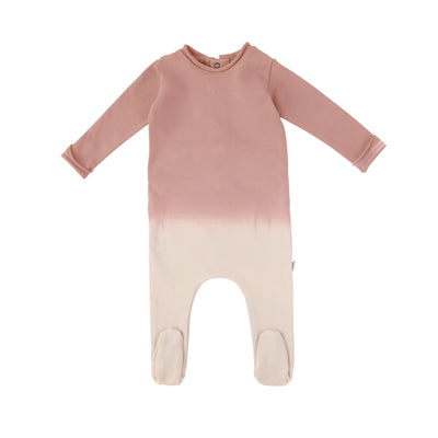 Ombre powder pink stretchy + Beanie by Citrine