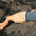 Caramel terry cloth shorts by Buho - Flying Colors