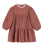 Flavia rust dress by C'era Una Volta - Flying Colors