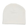 Quilted waffle boys ivory footie + Beanie by Maniere