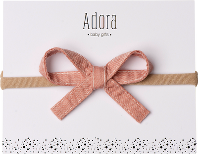 SS22 Mini Ribbon Bow Headbands by Adora Baby Gifts (More Colors)