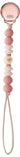 Wood Heart Pacifier Clip by Adora Baby Gifts (Color Options) - Flying Colors