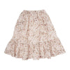 Animal print pink midi skirt by Tocoto Vintage