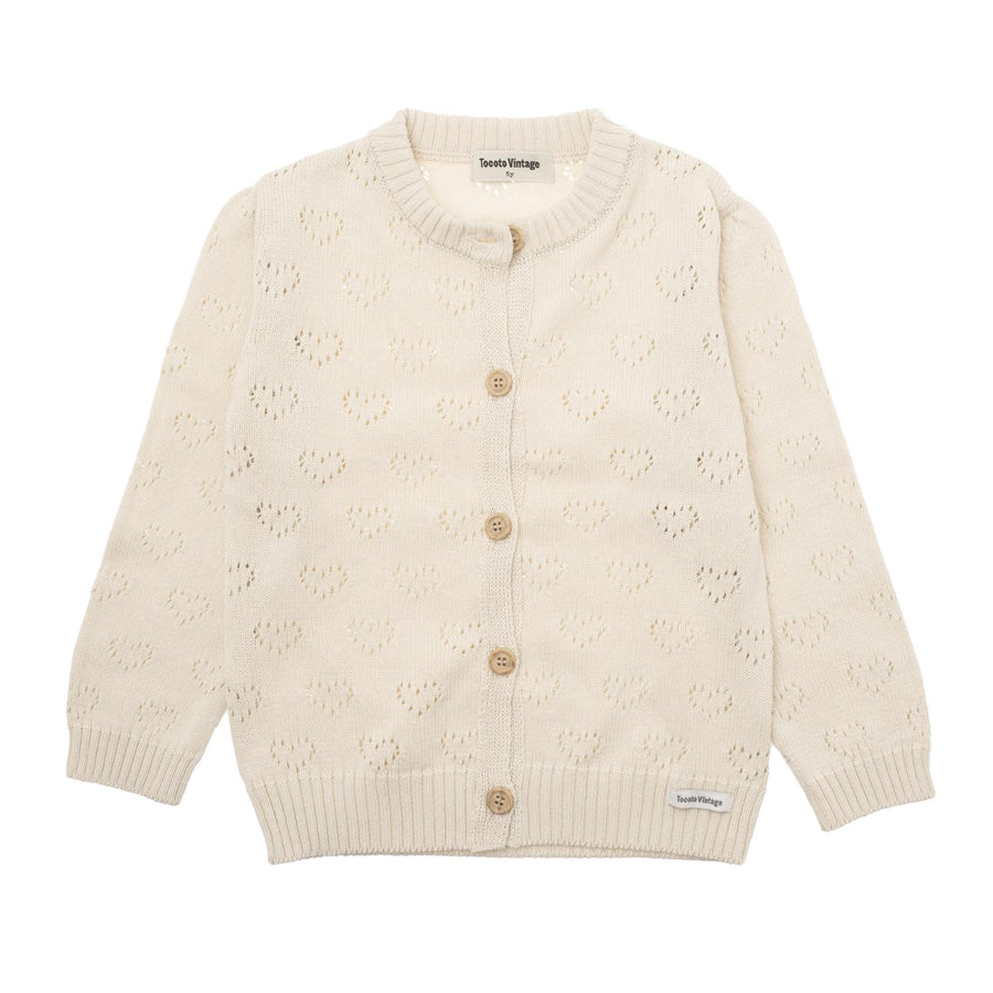 正規店好評 tocoto vintage girl knitted jacket greyの通販 by kico's ...