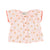 Light Pink Flowers Blouse + Shorts SET by Piupiuchick