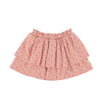 Light pink layered skirt by piupiuchick