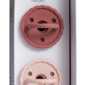 Scallop Paci Set by Adora Baby Gifts (Color Options) - Flying Colors