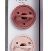 Scallop Paci Set by Adora Baby Gifts (Color Options) - Flying Colors