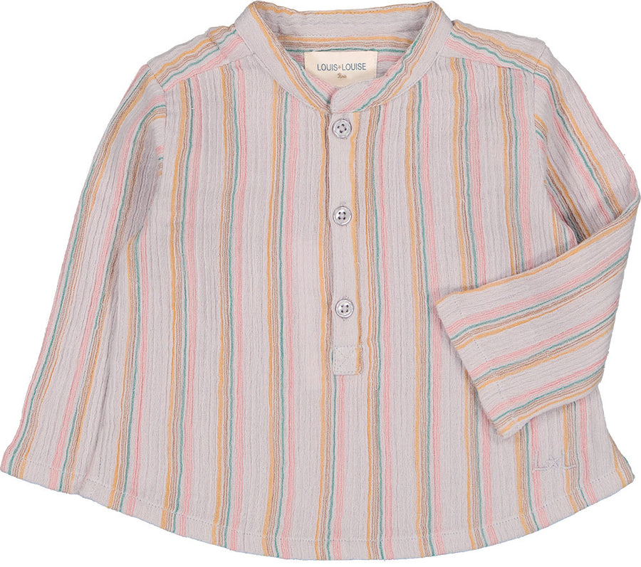 Stripe Grand-Pere Shirt by Louis Louise