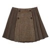 Wool brown skirt by Kipp