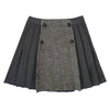 Wool grey skirt by Kipp