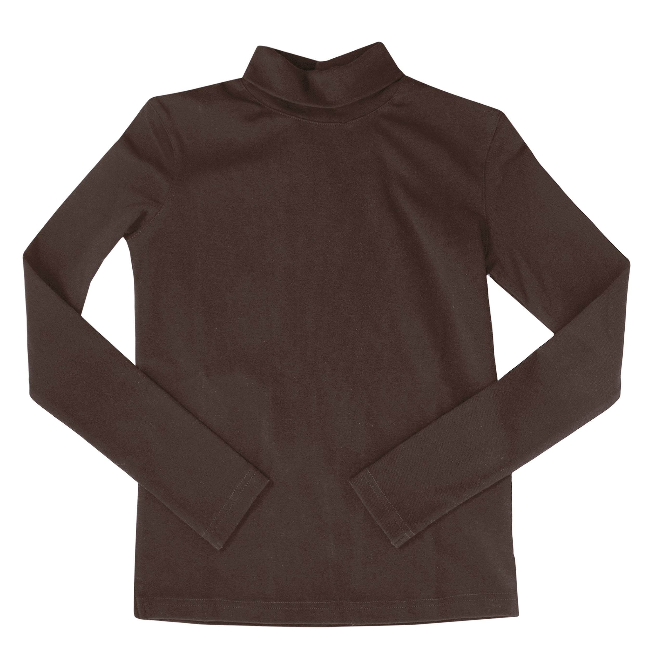 Chocolate basic turtleneck by Kipp - Flying Colors