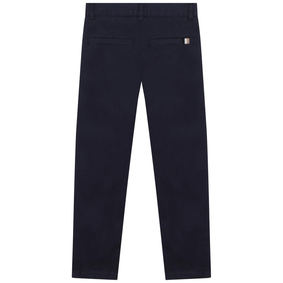 Navy trousers by Hugo Boss
