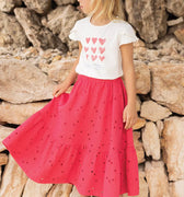 Hot Pink Skirt by Tartine Et Chocolat - Flying Colors