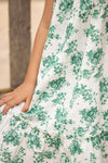 Green Floral Dress by Tartine Et Chocolat
